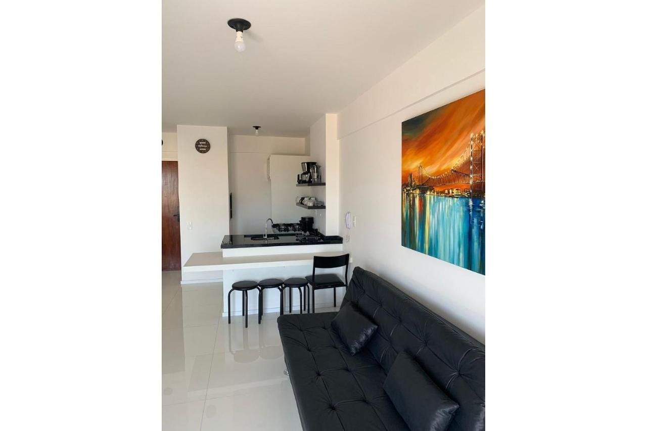 Apartamento Com Vista Do Mar Em Residencial Com Piscina Florianópolis Eksteriør billede