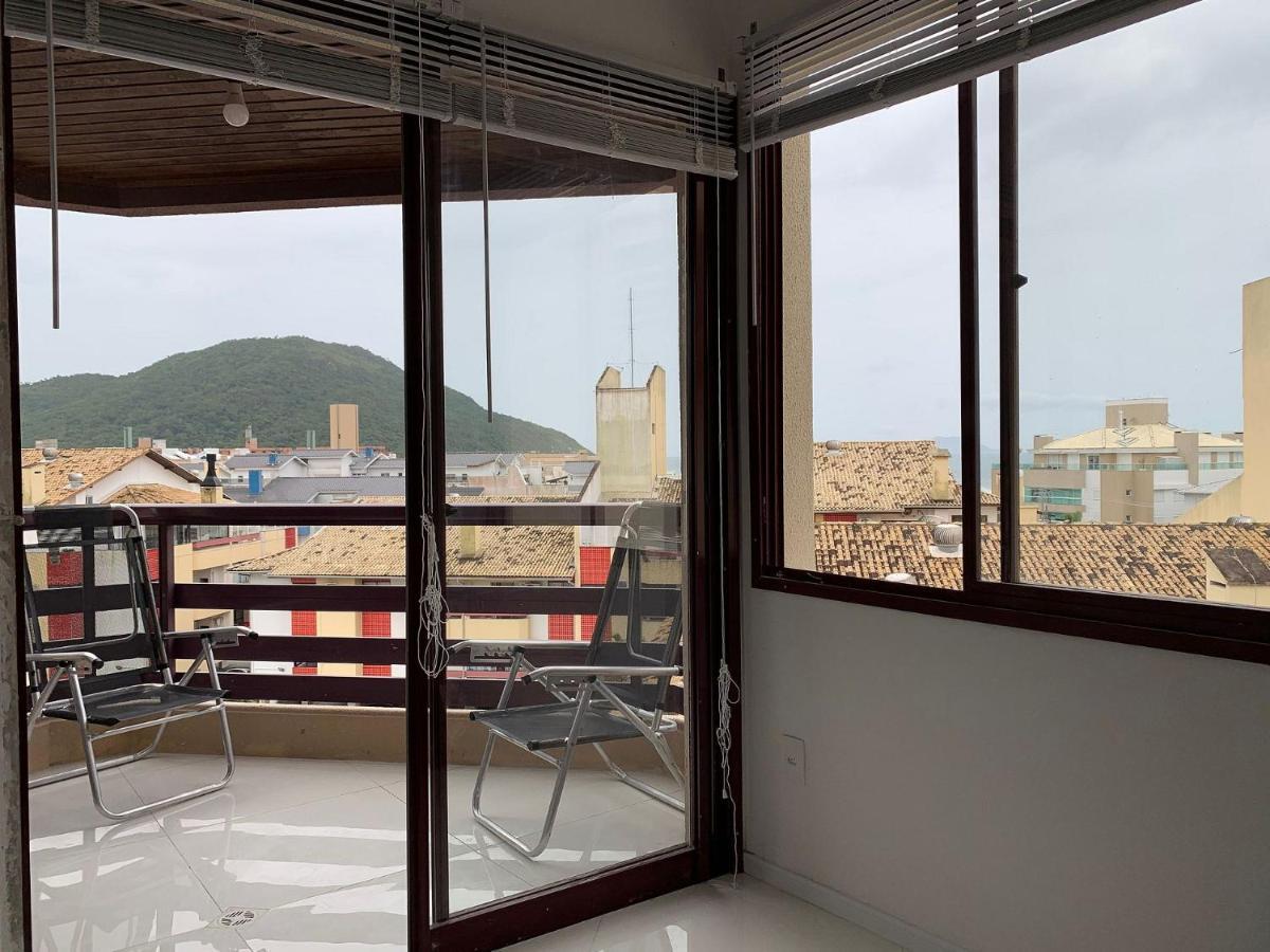 Apartamento Com Vista Do Mar Em Residencial Com Piscina Florianópolis Eksteriør billede