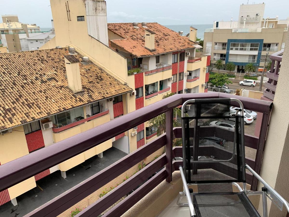 Apartamento Com Vista Do Mar Em Residencial Com Piscina Florianópolis Eksteriør billede