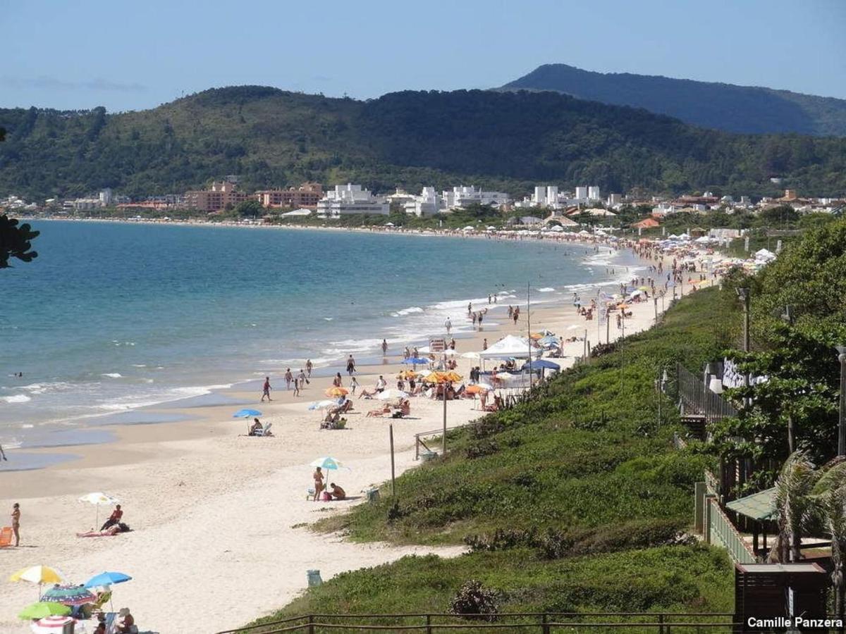 Apartamento Com Vista Do Mar Em Residencial Com Piscina Florianópolis Eksteriør billede