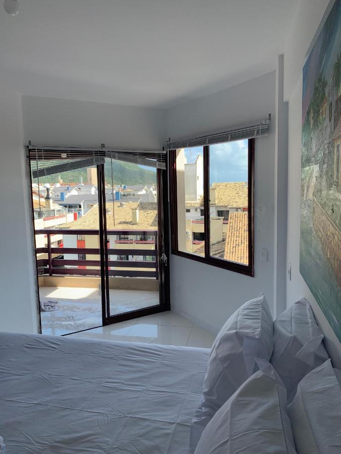 Apartamento Com Vista Do Mar Em Residencial Com Piscina Florianópolis Eksteriør billede
