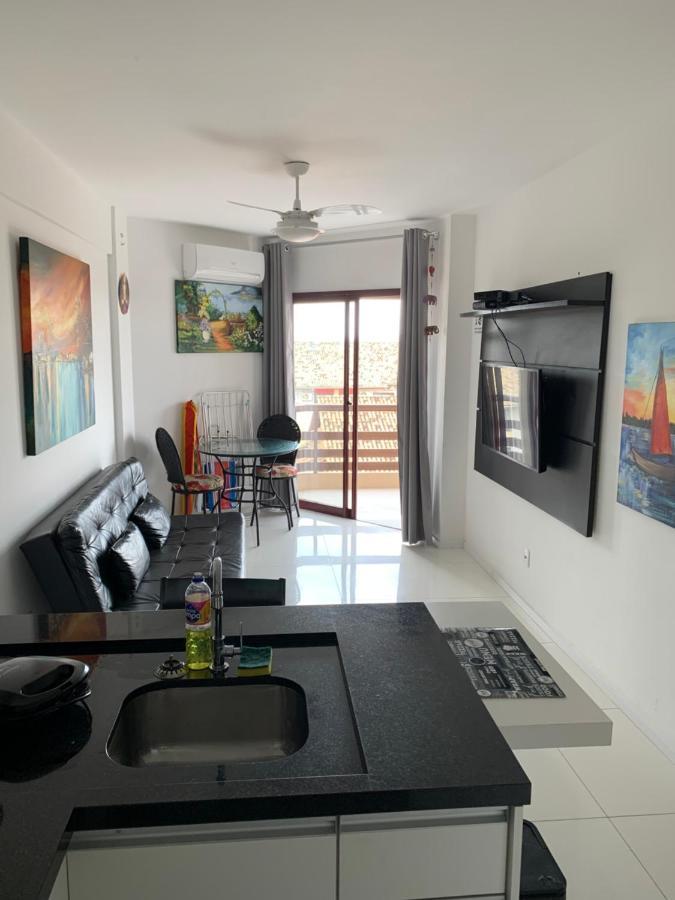 Apartamento Com Vista Do Mar Em Residencial Com Piscina Florianópolis Eksteriør billede