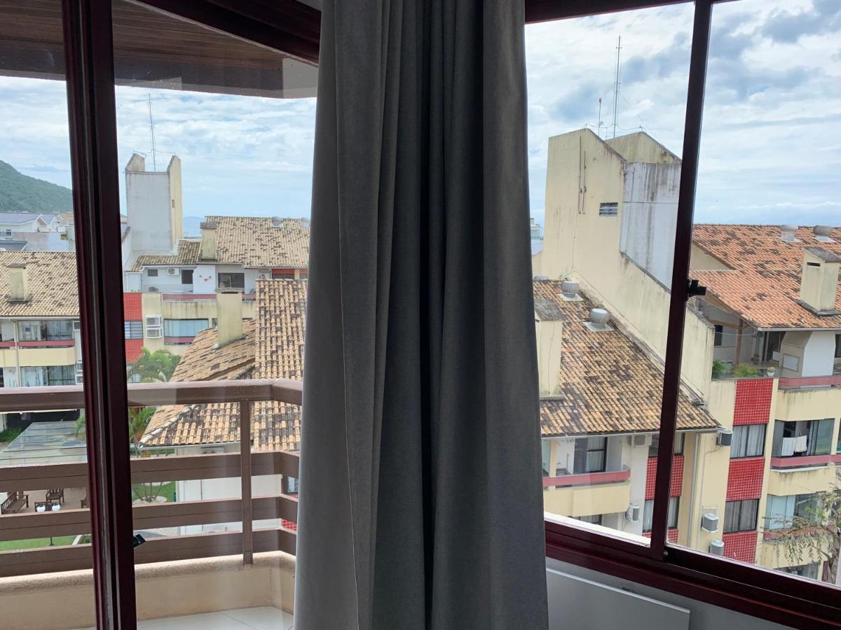 Apartamento Com Vista Do Mar Em Residencial Com Piscina Florianópolis Eksteriør billede