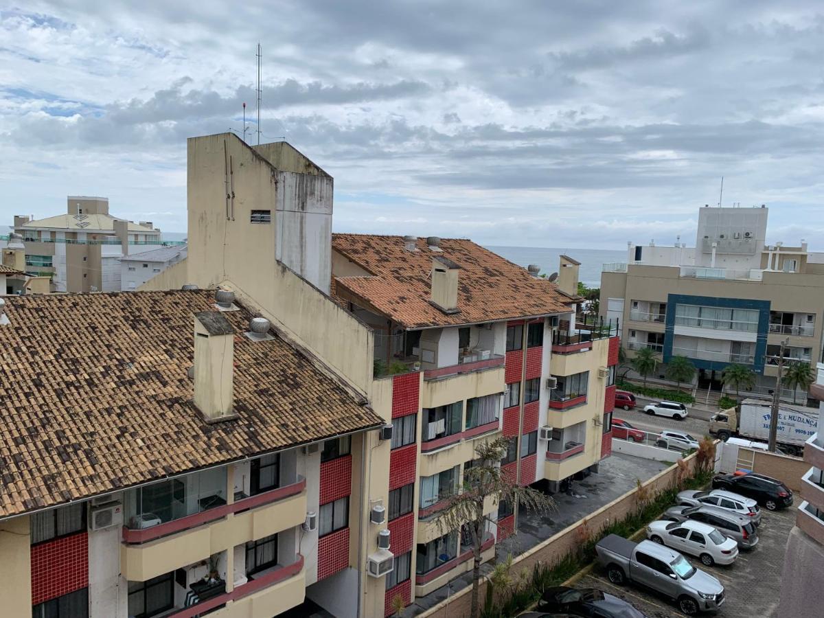 Apartamento Com Vista Do Mar Em Residencial Com Piscina Florianópolis Eksteriør billede