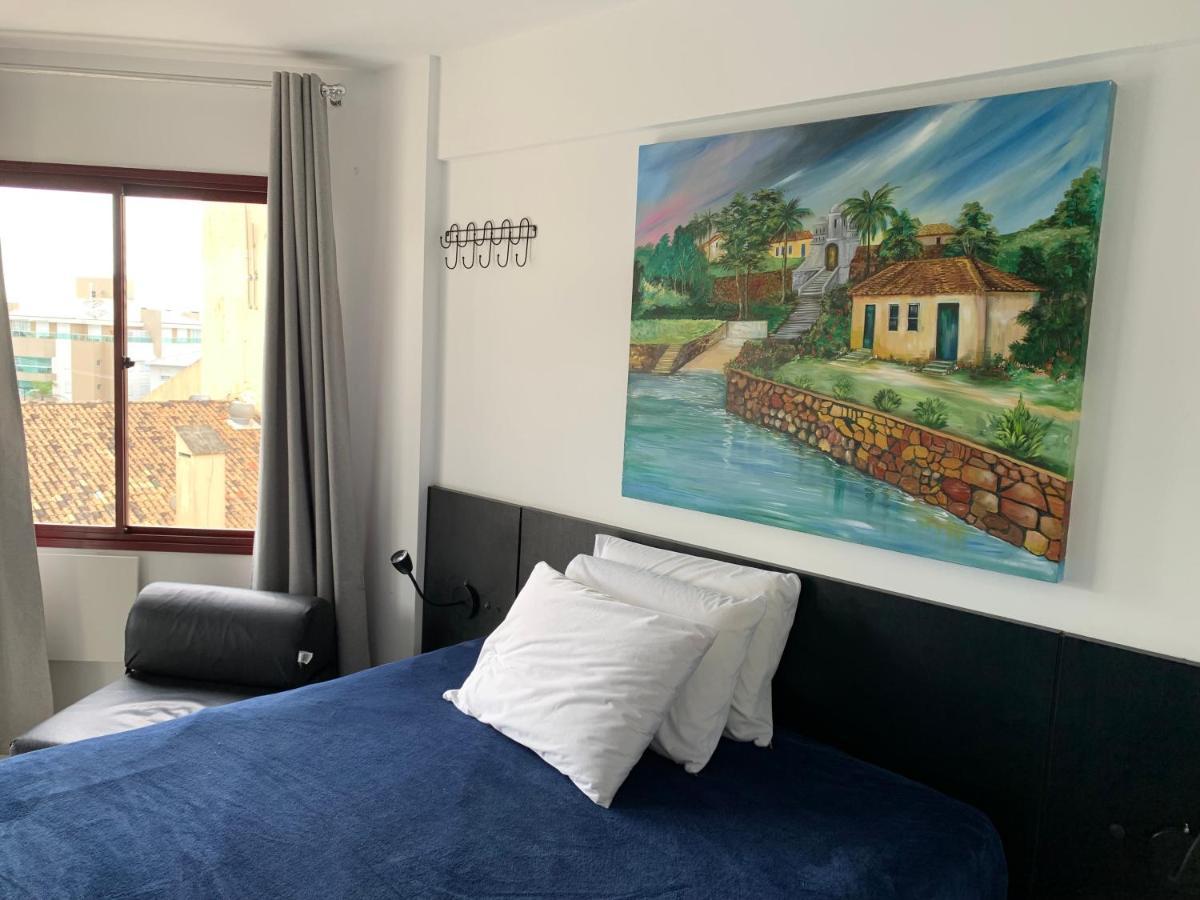 Apartamento Com Vista Do Mar Em Residencial Com Piscina Florianópolis Eksteriør billede