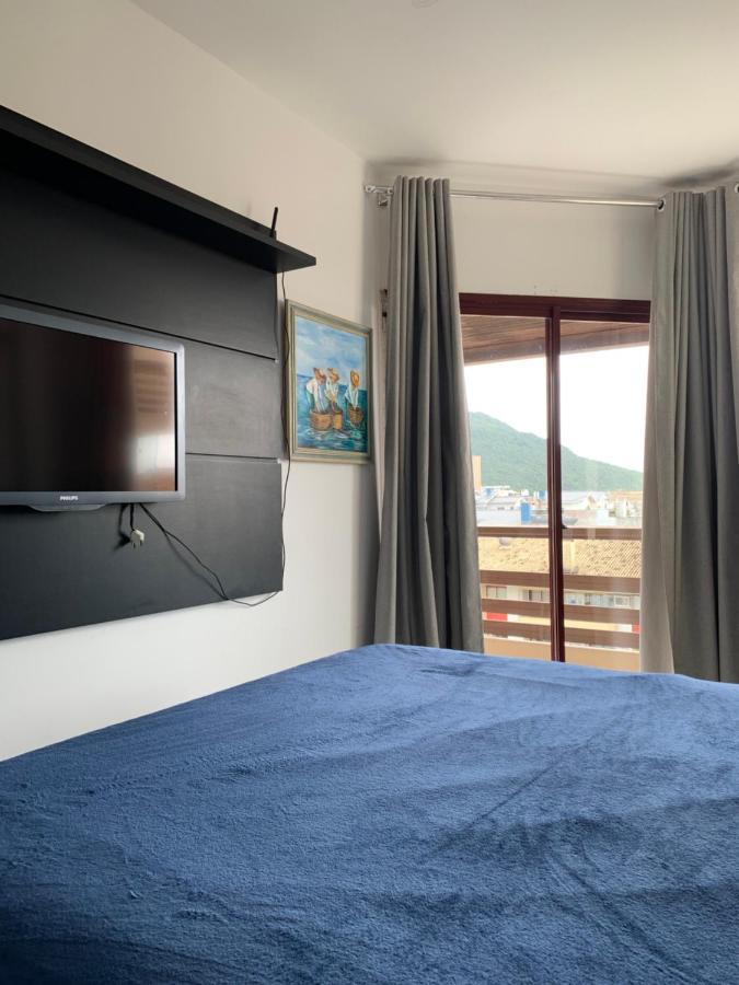 Apartamento Com Vista Do Mar Em Residencial Com Piscina Florianópolis Eksteriør billede