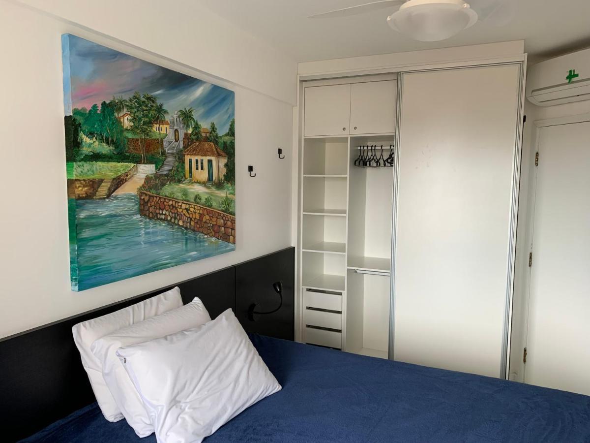 Apartamento Com Vista Do Mar Em Residencial Com Piscina Florianópolis Eksteriør billede