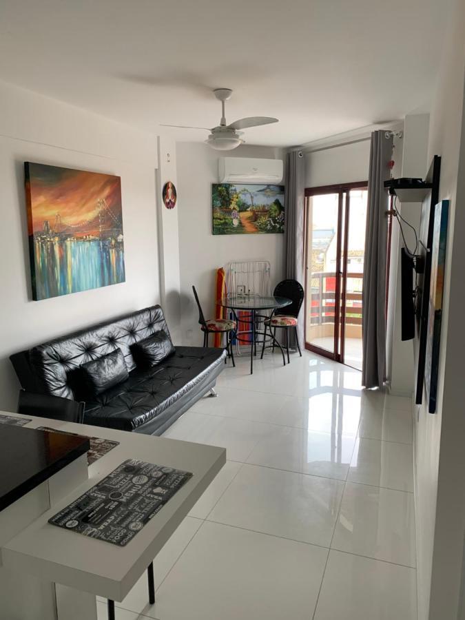 Apartamento Com Vista Do Mar Em Residencial Com Piscina Florianópolis Eksteriør billede