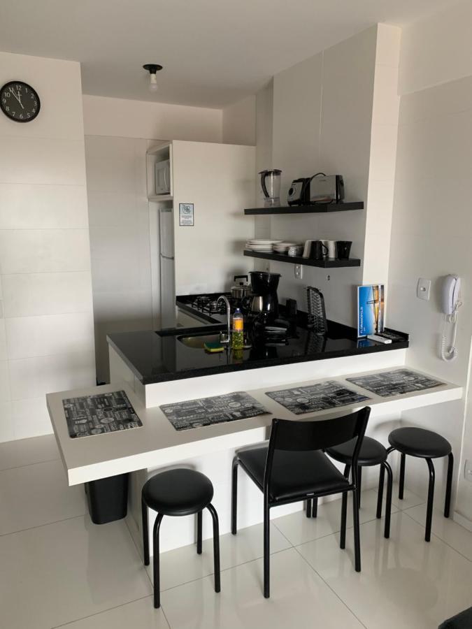 Apartamento Com Vista Do Mar Em Residencial Com Piscina Florianópolis Eksteriør billede
