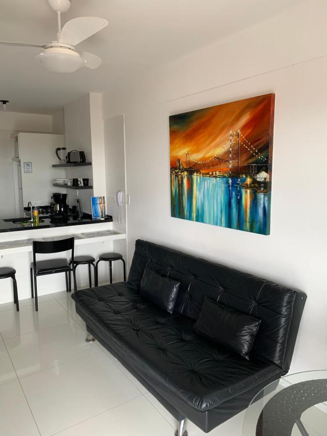 Apartamento Com Vista Do Mar Em Residencial Com Piscina Lejlighed Florianópolis Eksteriør billede