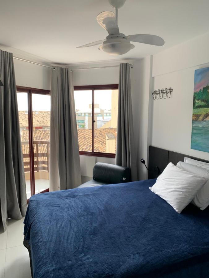Apartamento Com Vista Do Mar Em Residencial Com Piscina Florianópolis Eksteriør billede