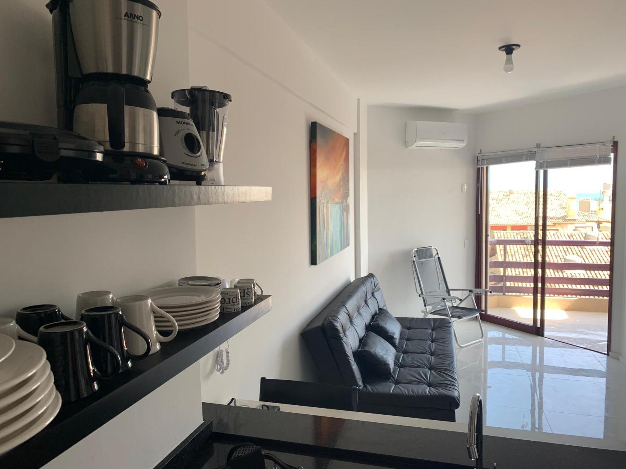 Apartamento Com Vista Do Mar Em Residencial Com Piscina Florianópolis Eksteriør billede