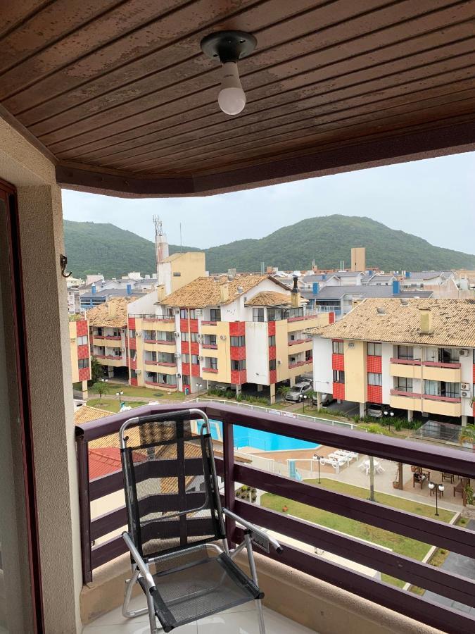 Apartamento Com Vista Do Mar Em Residencial Com Piscina Florianópolis Eksteriør billede