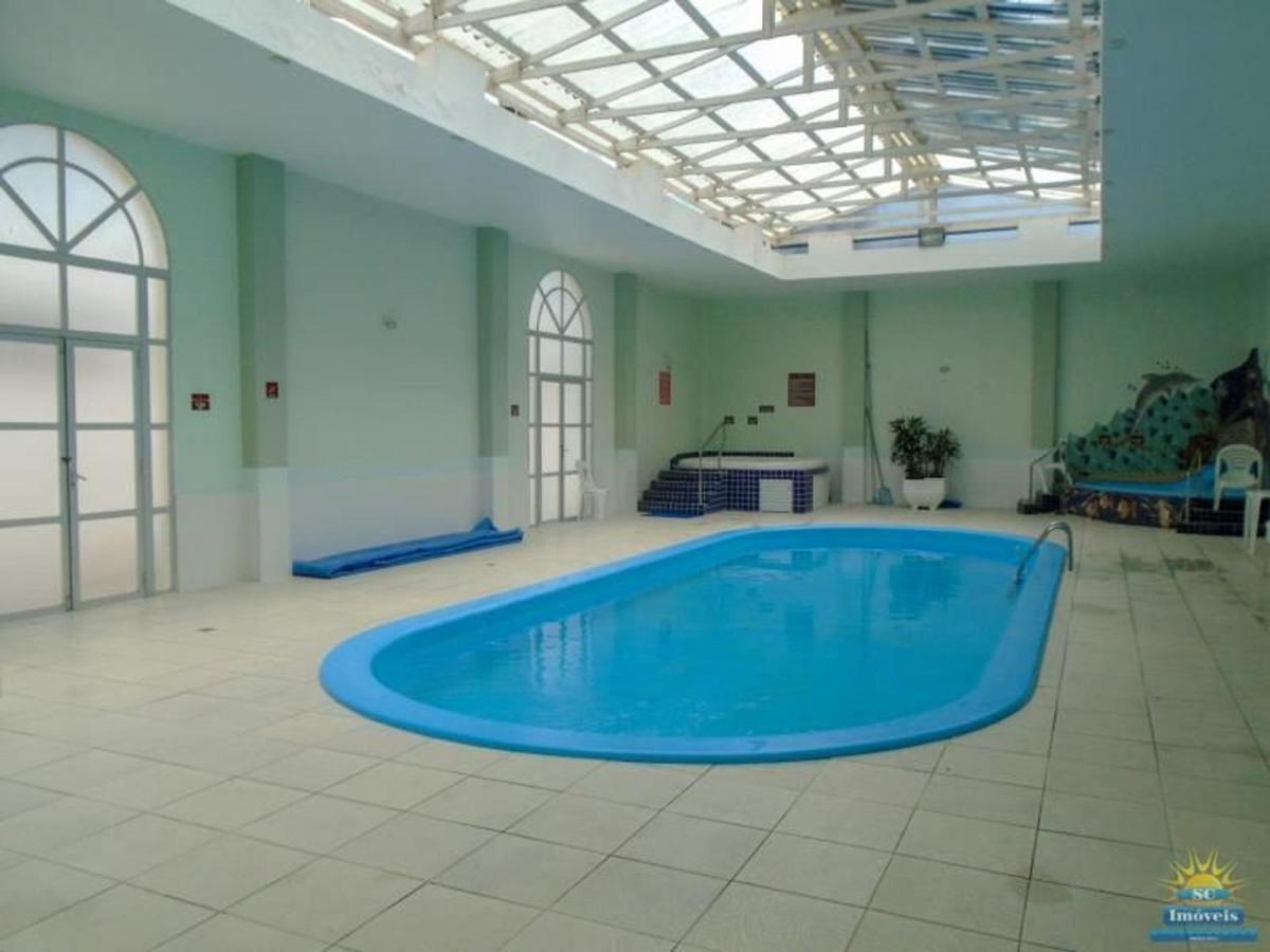 Apartamento Com Vista Do Mar Em Residencial Com Piscina Florianópolis Eksteriør billede