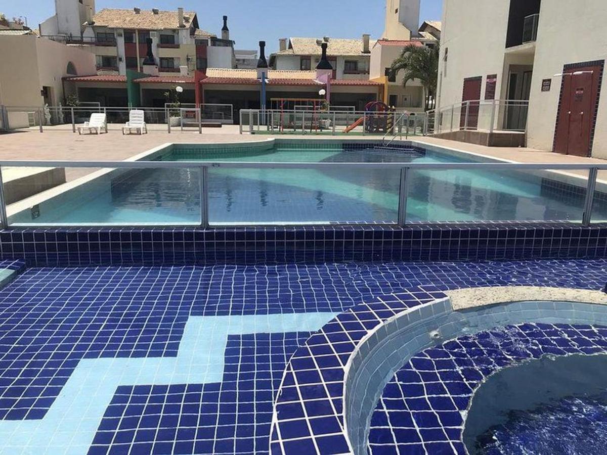 Apartamento Com Vista Do Mar Em Residencial Com Piscina Florianópolis Eksteriør billede