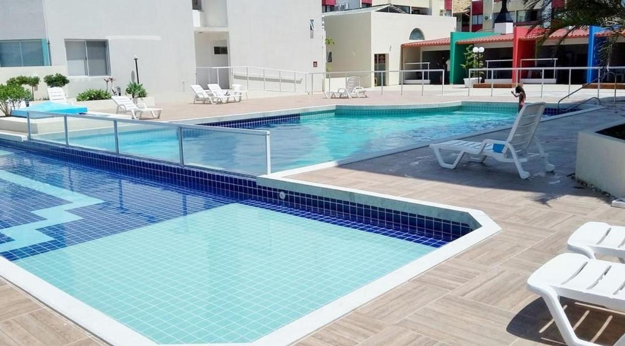 Apartamento Com Vista Do Mar Em Residencial Com Piscina Florianópolis Eksteriør billede