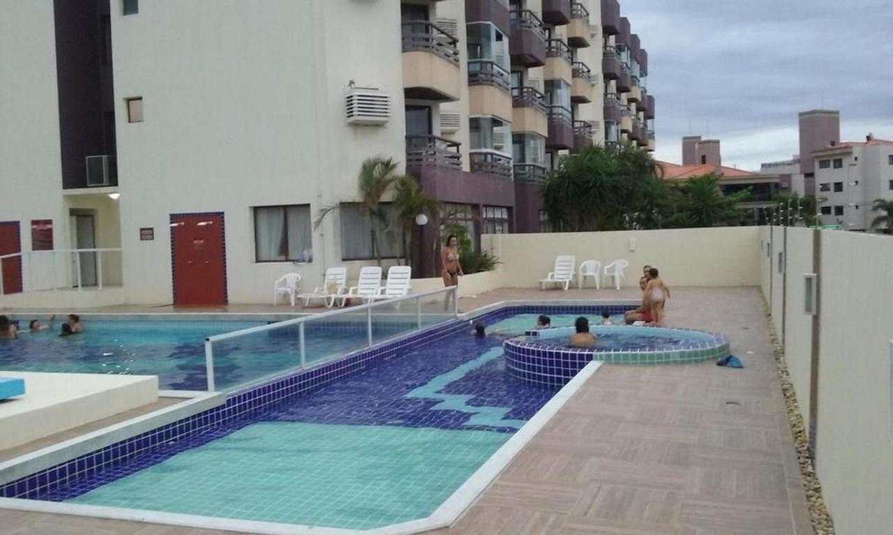 Apartamento Com Vista Do Mar Em Residencial Com Piscina Florianópolis Eksteriør billede