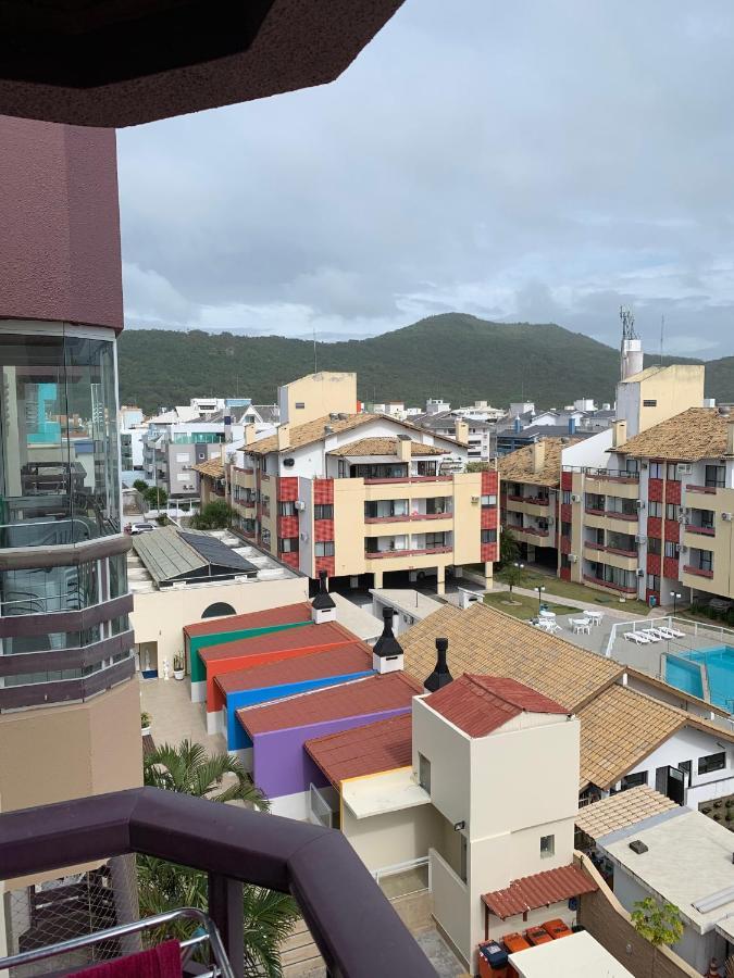 Apartamento Com Vista Do Mar Em Residencial Com Piscina Florianópolis Eksteriør billede